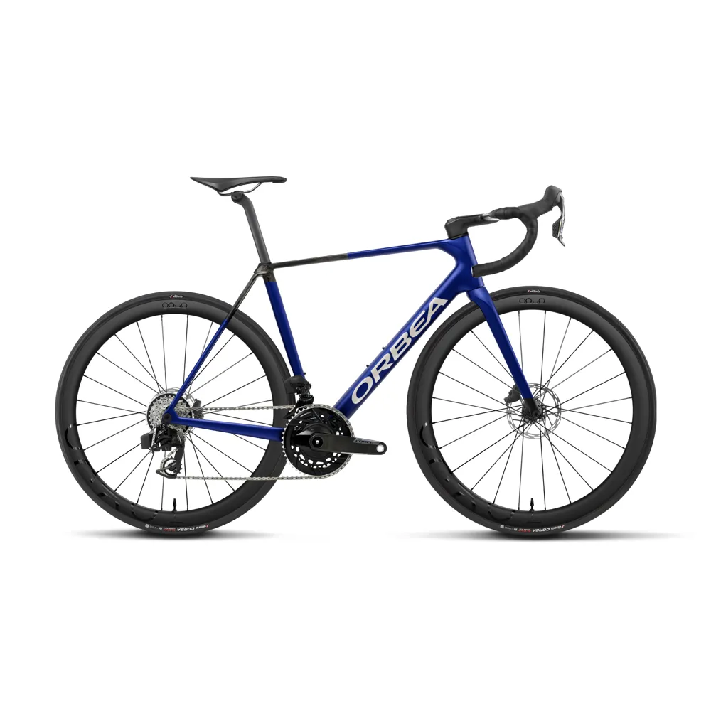 uPRISE Bikes Orbea Orca M21e Team 2027 Carbon Road Bike - Cobalt Blue/Carbon | Price match, 365 day returns, 18-Month Warranty, Finance Available & Free UK Delivery