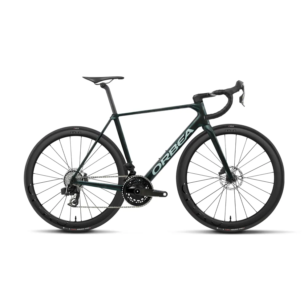 uPRISE Bikes Orbea Orca M21e Team 2027 Carbon Road Bike - Escape Green/Carbon | Price match, 365 day returns, 18-Month Warranty, Finance Available & Free UK Delivery