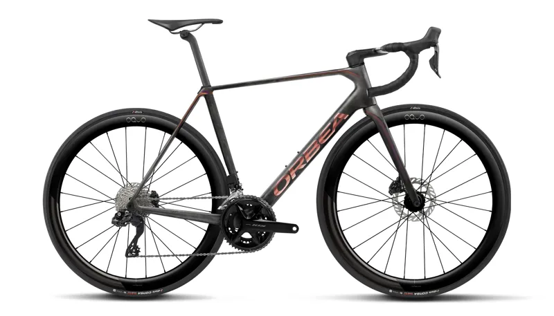 Orbea Orca M30i LTD PWR 2027 Carbon Road Bike - Diamond Carbon/Sunset