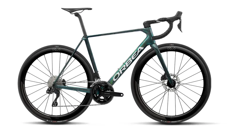 Orbea Orca M30i LTD PWR 2027 Carbon Road Bike - Escape Green/Carbon