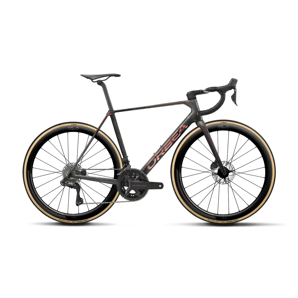 uPRISE Bikes Orbea Orca M20i LTD PWR 2027 Carbon Road Bike - Diamond Carbon/Sunset | Price match, 365 day returns, 18-Month Warranty, Finance Available & Free UK Delivery