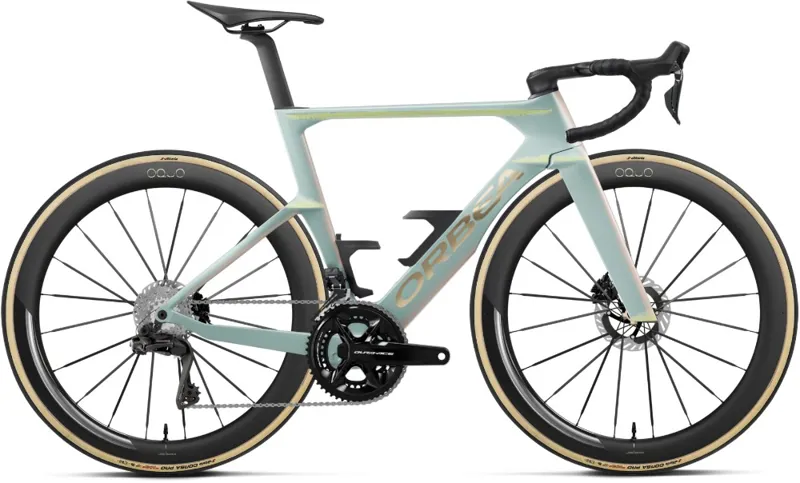 Orbea Orca Aero M10i LTD PWR 2027 Carbon Aero Road Bike - Frozen Concrete
