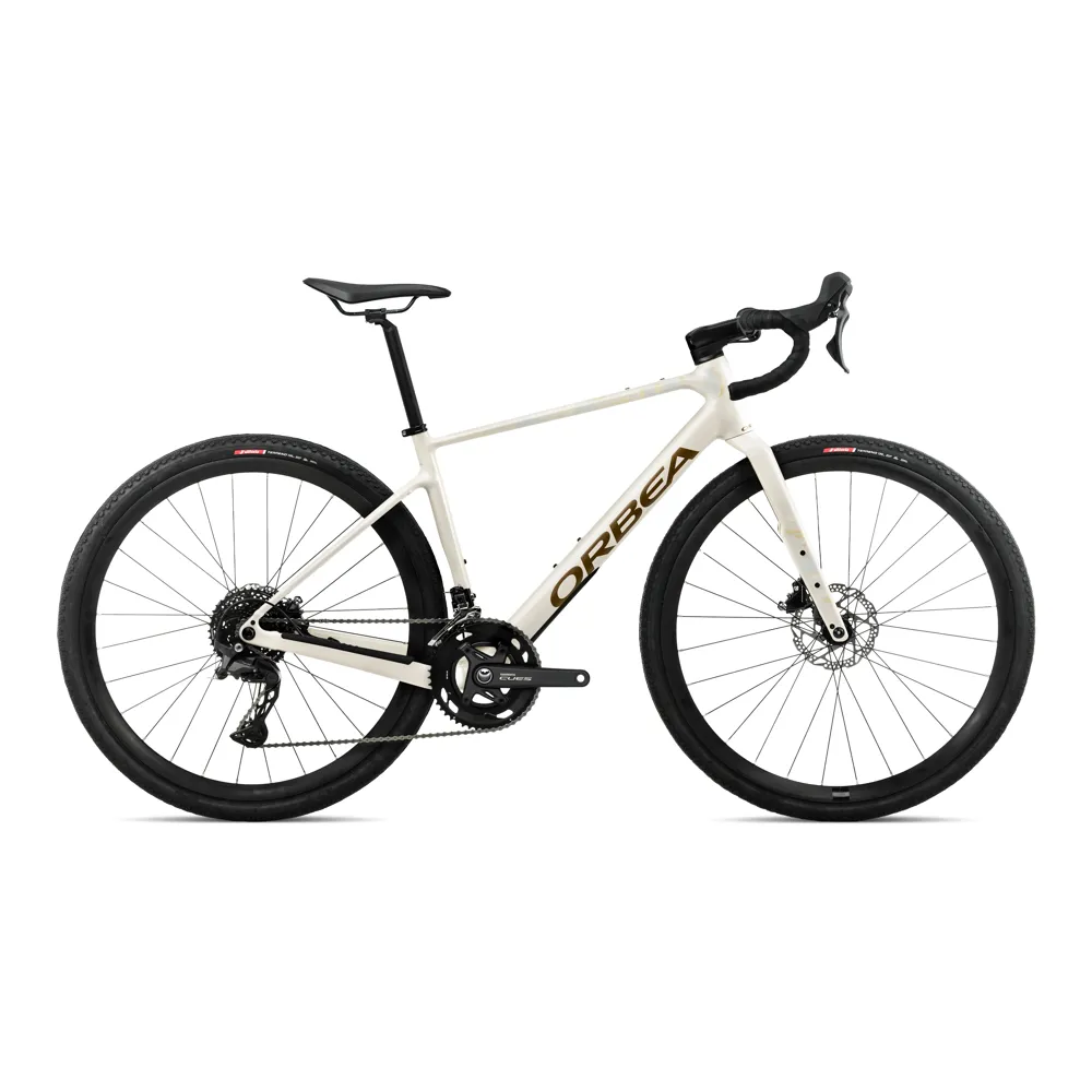 uPRISE Bikes Orbea Terra H50 2027 Gravel Road Bike - Ivory White/Olive Green | Price match, 365 day returns, 18-Month Warranty, Finance Available & Free UK Delivery