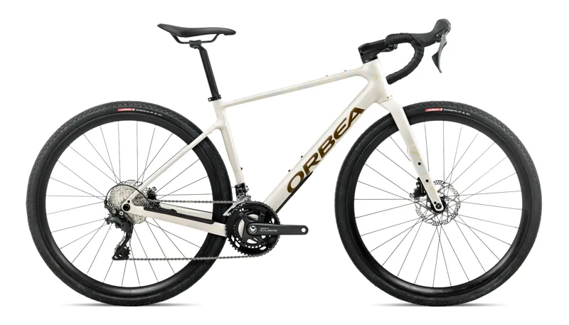 Orbea Terra H40 2027 Gravel Road Bike - Ivory White/Olive Green