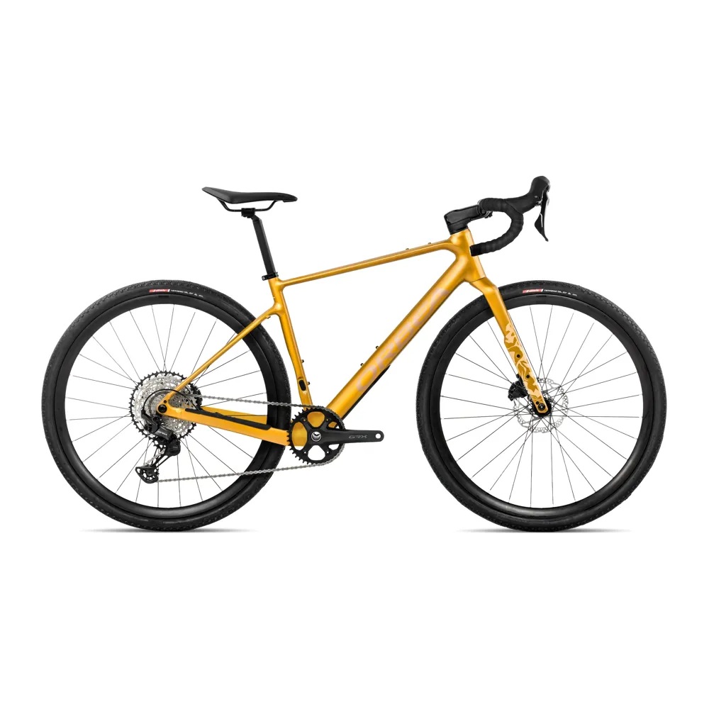 uPRISE Bikes Orbea Terra H30 1X 2027 Gravel Road Bike - Bumblebee Yellow/Brown | Price match, 365 day returns, 18-Month Warranty, Finance Available & Free UK Delivery