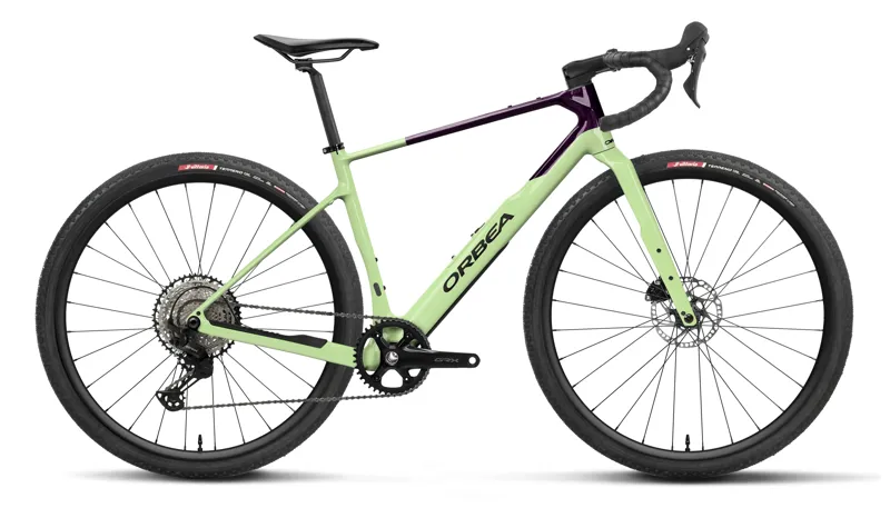 Orbea Terra M30 Team 1X 2027 Carbon Gravel Road Bike - Acid Gum/Purple