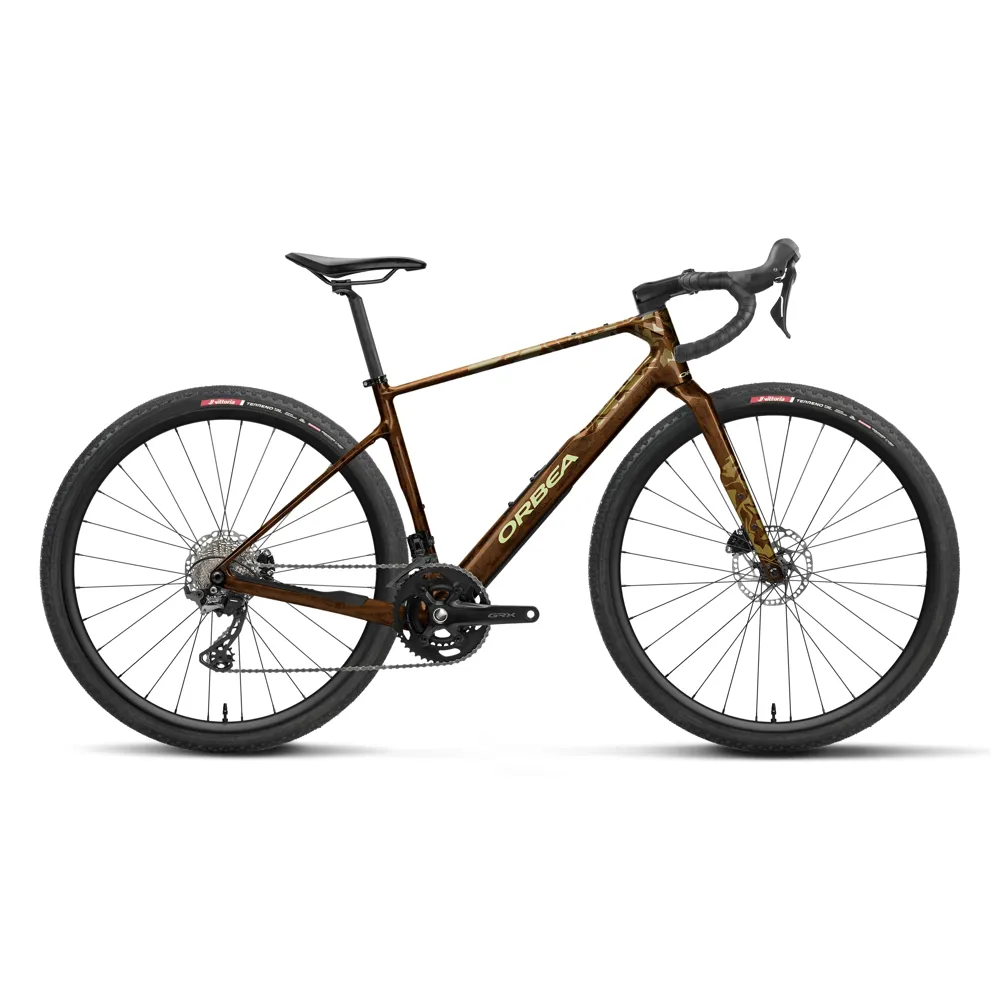 uPRISE Bikes Orbea Terra M30 Team 2027 Carbon Gravel Road Bike - Caramel Carbon | Price match, 365 day returns, 18-Month Warranty, Finance Available & Free UK Delivery