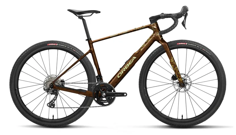 Orbea Terra M35 Team 2027 Carbon Gravel Road Bike - Caramel Carbon