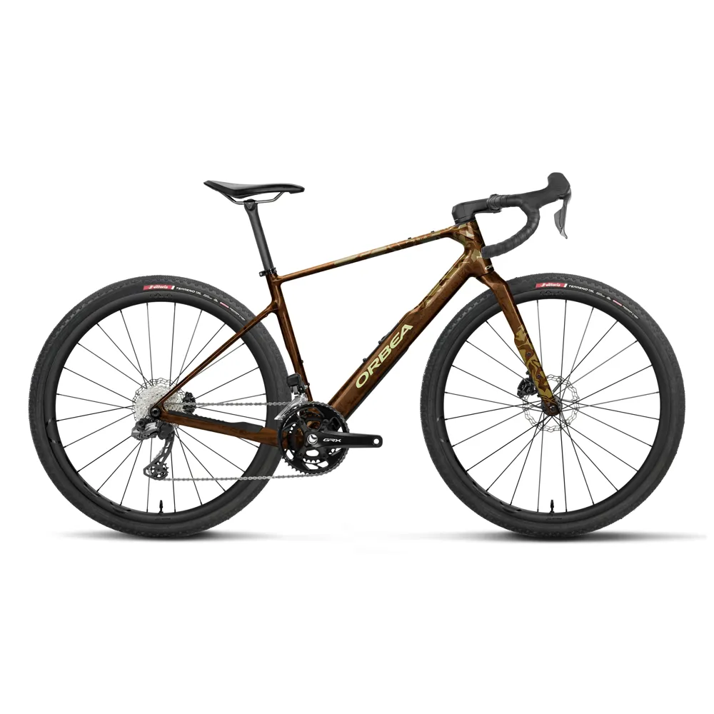 uPRISE Bikes Orbea Terra M20i Team 2027 Carbon Gravel Road Bike - Caramel Carbon | Price match, 365 day returns, 18-Month Warranty, Finance Available & Free UK Delivery