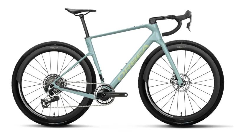 Orbea Terra Race M11eL TD 1X PWR 2027 Carbon Gravel Road Bike - Frozen Concrete