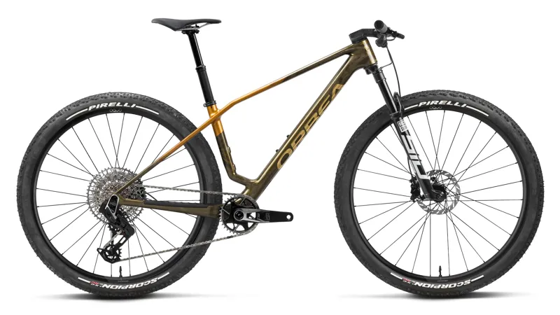 Orbea Alma M-Team AXS 29er 2027 Carbon Hardtail MTB - Caramel Carbon