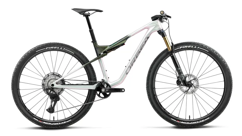 Orbea Oiz M-Pro 29er 2027 Full Suspension Mountain Bike - Iris White