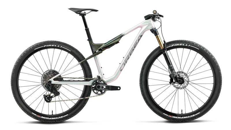 Orbea Oiz M-Team AXS 29er 2027 Full Suspension Mountain Bike - Iris White