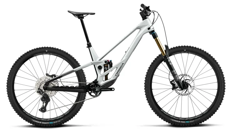 Orbea Rallon E10 450 2027 Full Suspension Mountain Bike - White Chic