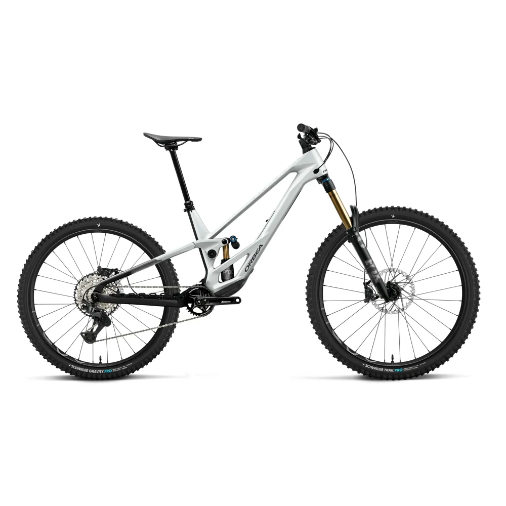 uPRISE Bikes Orbea Rallon E-Team 450 2027 Full Suspension Mountain Bike - White Chic | Price match, 365 day returns, 18-Month Warranty, Finance Available & Free UK Delivery