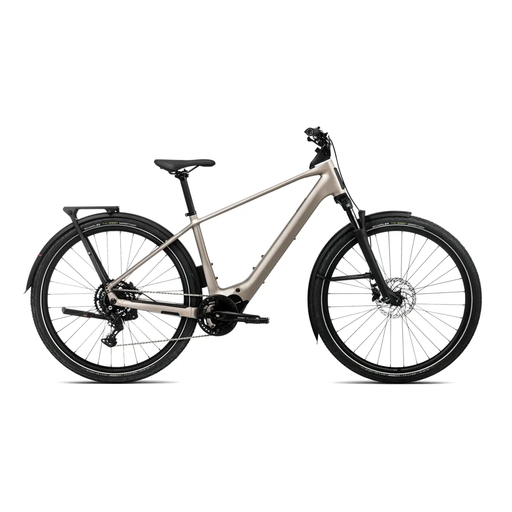 uPRISE Bikes Orbea Kemen Tour 30 540wh 2027 Electric Hybrid Bike - Nickel Matt | Price match, 365 day returns, 18-Month Warranty, Finance Available & Free UK Delivery