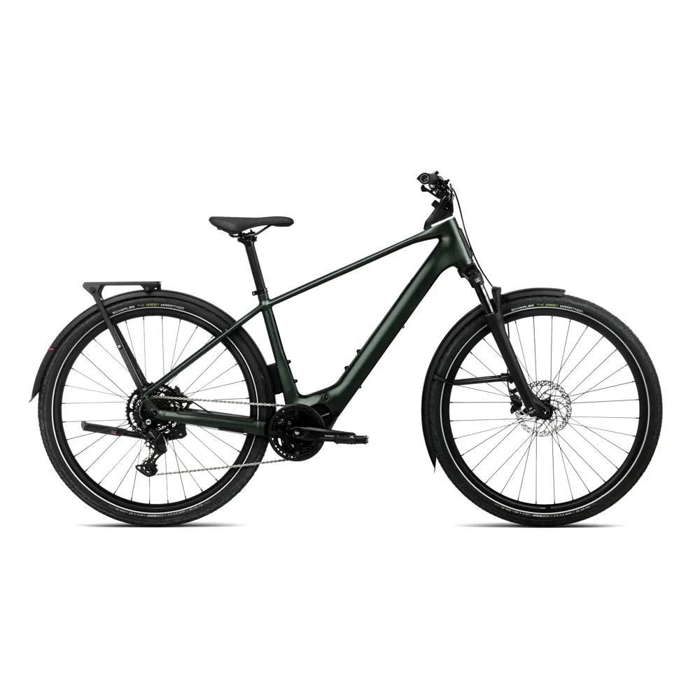uPRISE Bikes Orbea Kemen Tour 30 540wh 2027 Electric Hybrid Bike - Racing Green | Price match, 365 day returns, 18-Month Warranty, Finance Available & Free UK Delivery