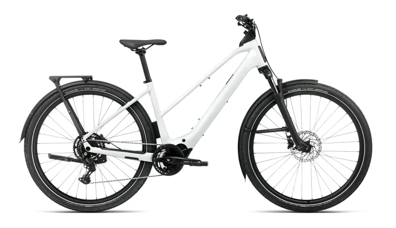 Orbea Kemen Tour 30 Mid 540wh 2027 Electric Hybrid Bike - White Chic