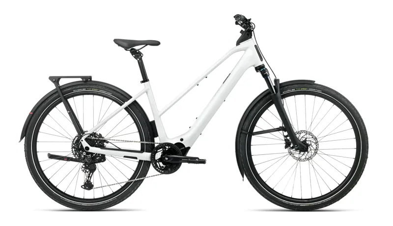 Orbea Kemen Tour 20 Mid 630wh 2027 Electric Hybrid Bike - White Chic