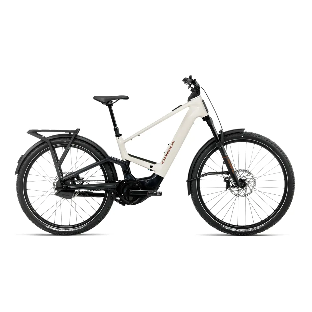 uPRISE Bikes Orbea Muga 10 750wh 2027 Electric Hybrid Bike - Ivory White | Price match, 365 day returns, 18-Month Warranty, Finance Available & Free UK Delivery