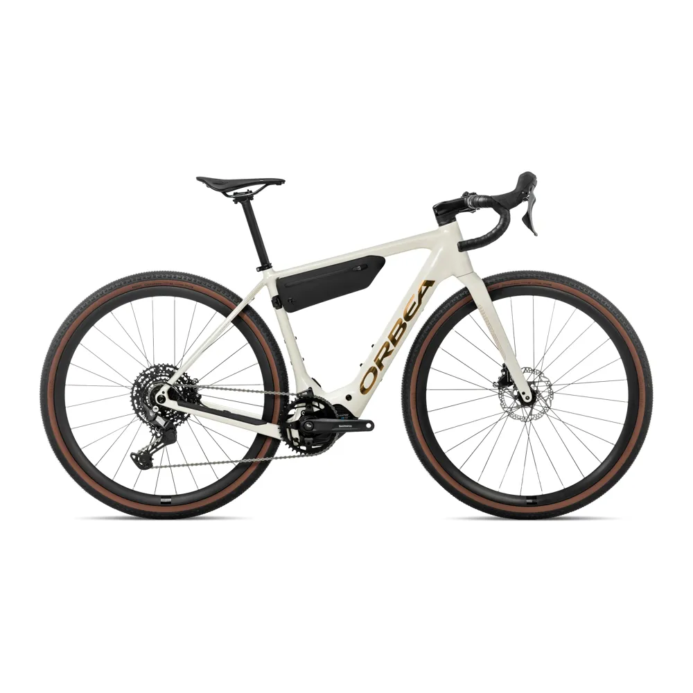 uPRISE Bikes Orbea Denna H50 420Wh 2027 Electric Gravel Road Bike - Ivory White | Price match, 365 day returns, 18-Month Warranty, Finance Available & Free UK Delivery