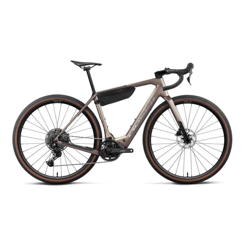 uPRISE Bikes Orbea Denna M40 420Wh 2027 Electric Gravel Road Bike - Nickel Matt | Price match, 365 day returns, 18-Month Warranty, Finance Available & Free UK Delivery