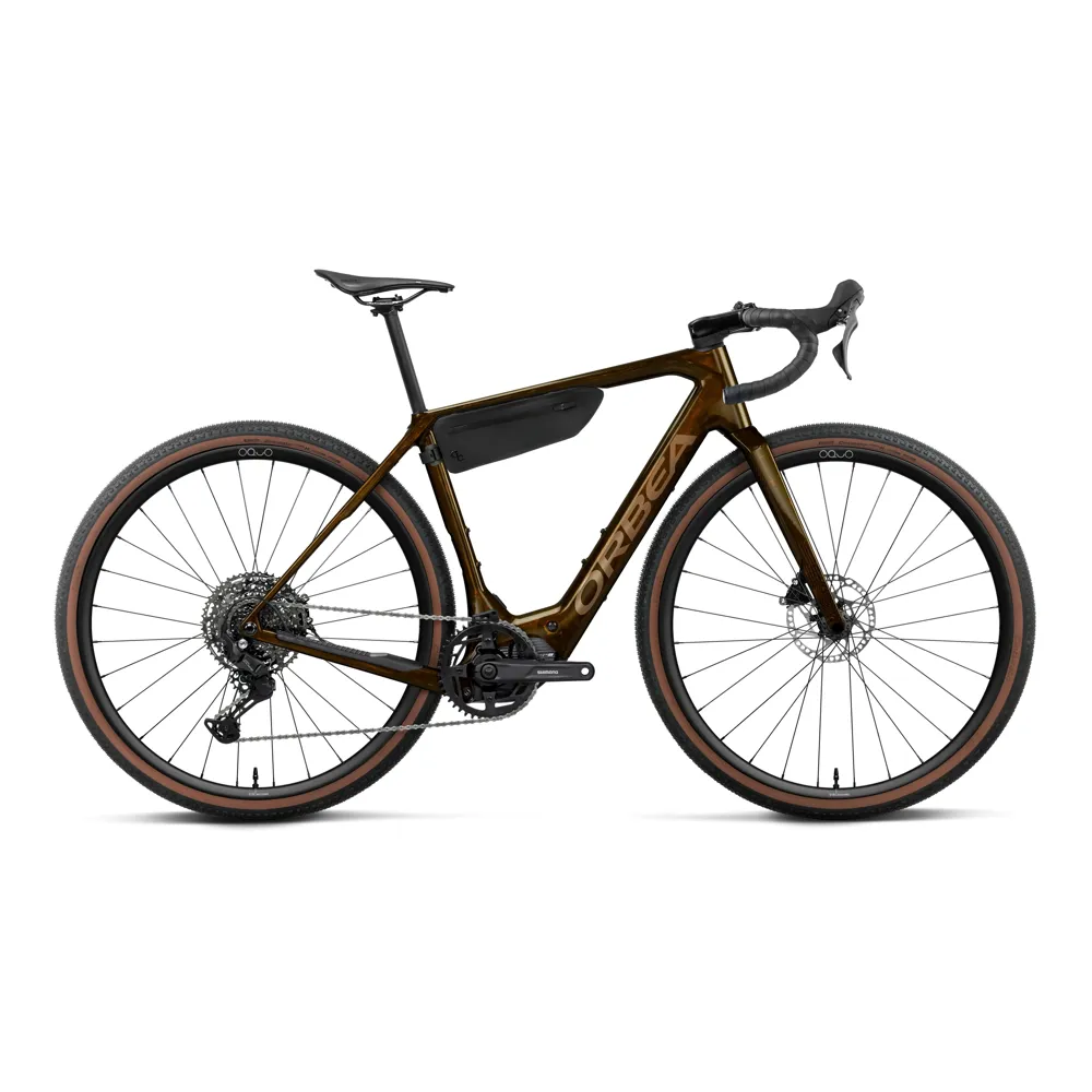 uPRISE Bikes Orbea Denna M40 420Wh 2027 Electric Gravel Road Bike - Caramel Carbon | Price match, 365 day returns, 18-Month Warranty, Finance Available & Free UK Delivery