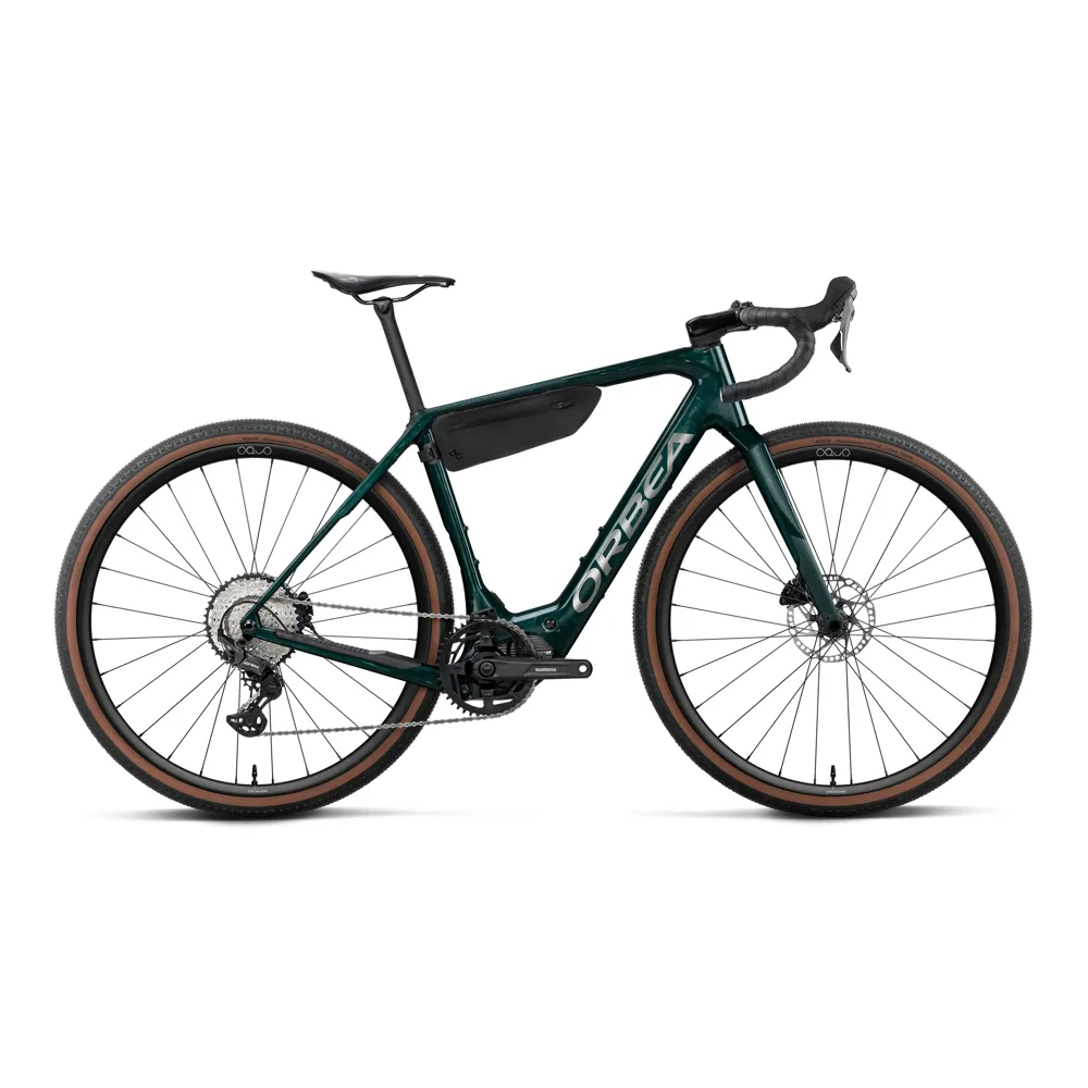 uPRISE Bikes Orbea Denna M30 420Wh 2027 Electric Gravel Road Bike - Escape Green | Price match, 365 day returns, 18-Month Warranty, Finance Available & Free UK Delivery