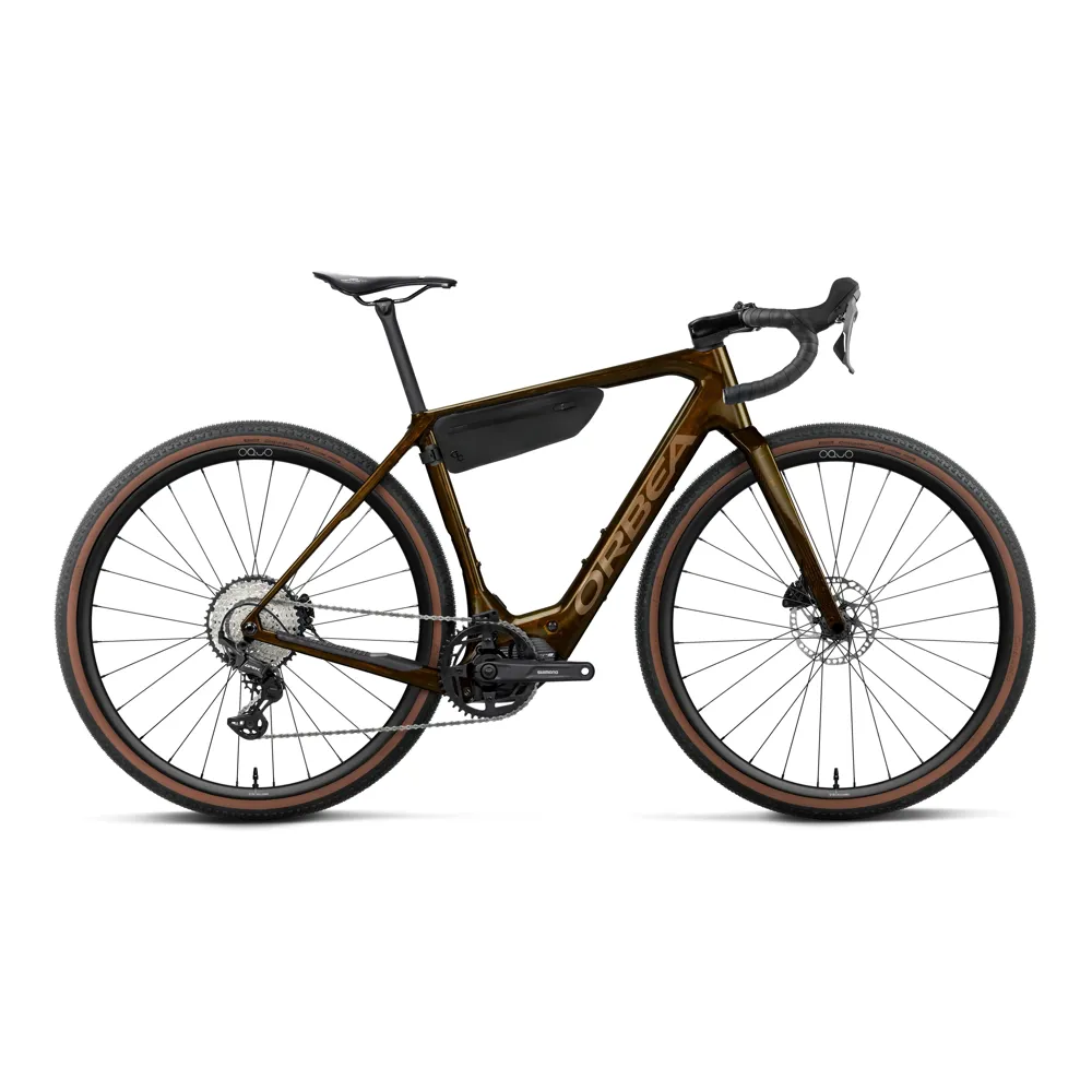 uPRISE Bikes Orbea Denna M30 420Wh 2027 Electric Gravel Road Bike - Caramel Carbon | Price match, 365 day returns, 18-Month Warranty, Finance Available & Free UK Delivery