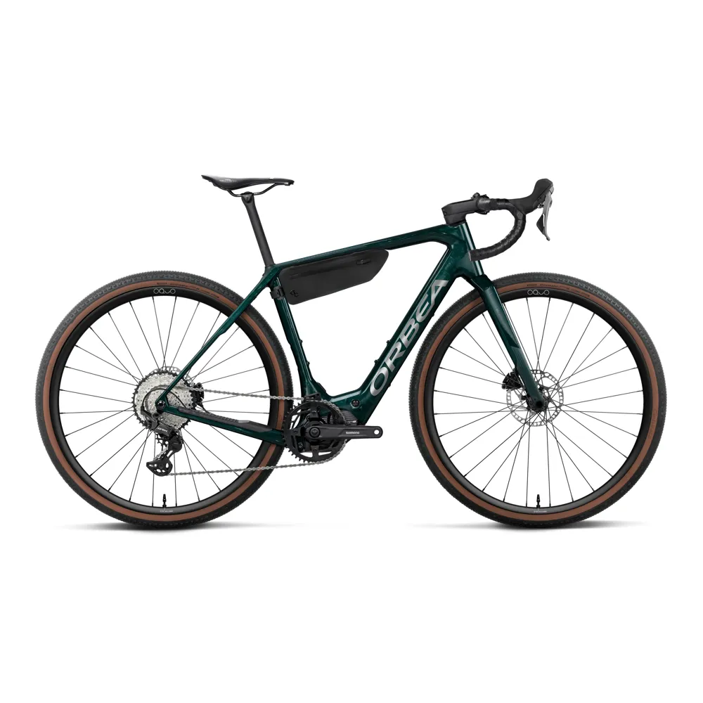 uPRISE Bikes Orbea Denna M20 420Wh 2027 Electric Gravel Road Bike - Escape Green | Price match, 365 day returns, 18-Month Warranty, Finance Available & Free UK Delivery