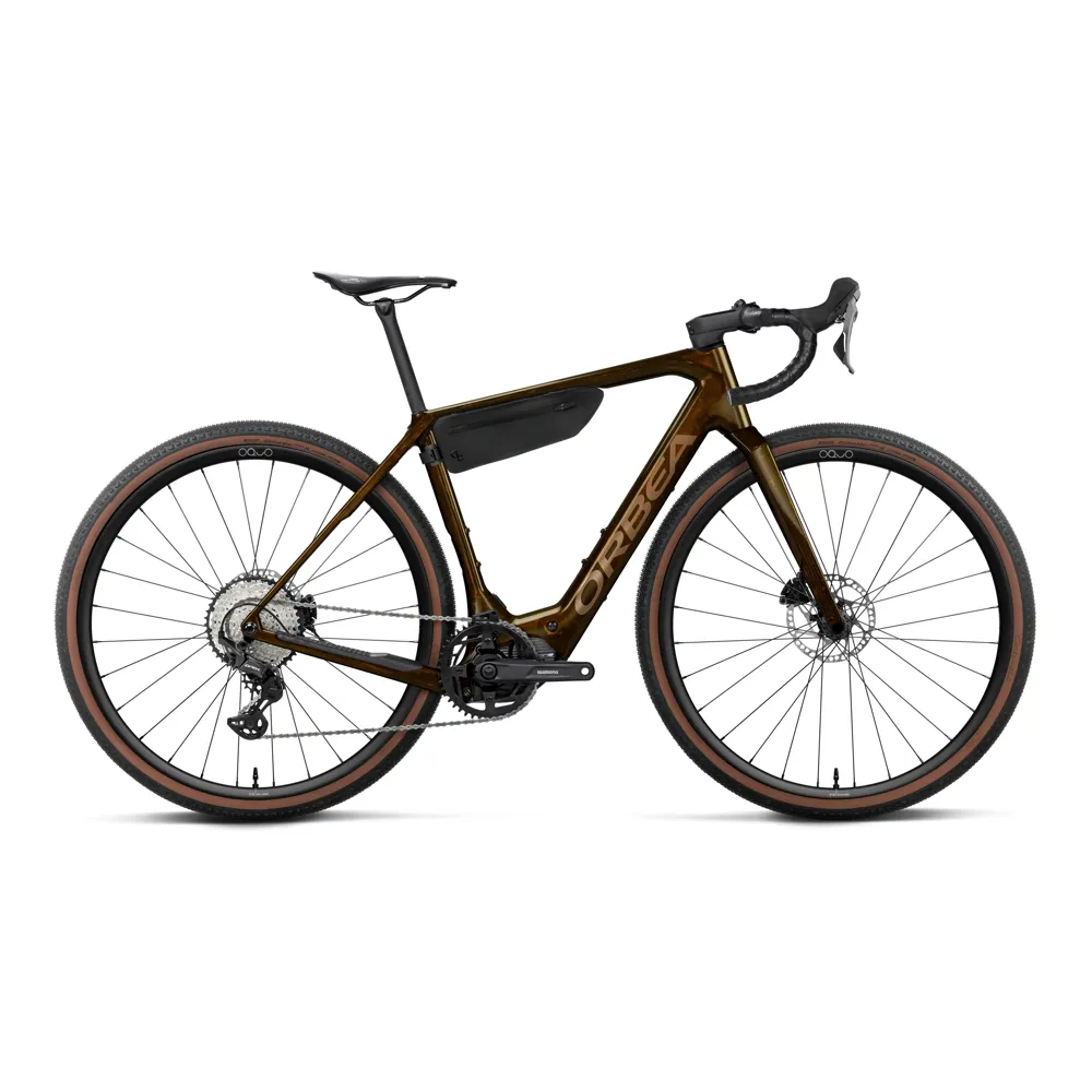 uPRISE Bikes Orbea Denna M20 420Wh 2027 Electric Gravel Road Bike - Caramel Carbon | Price match, 365 day returns, 18-Month Warranty, Finance Available & Free UK Delivery