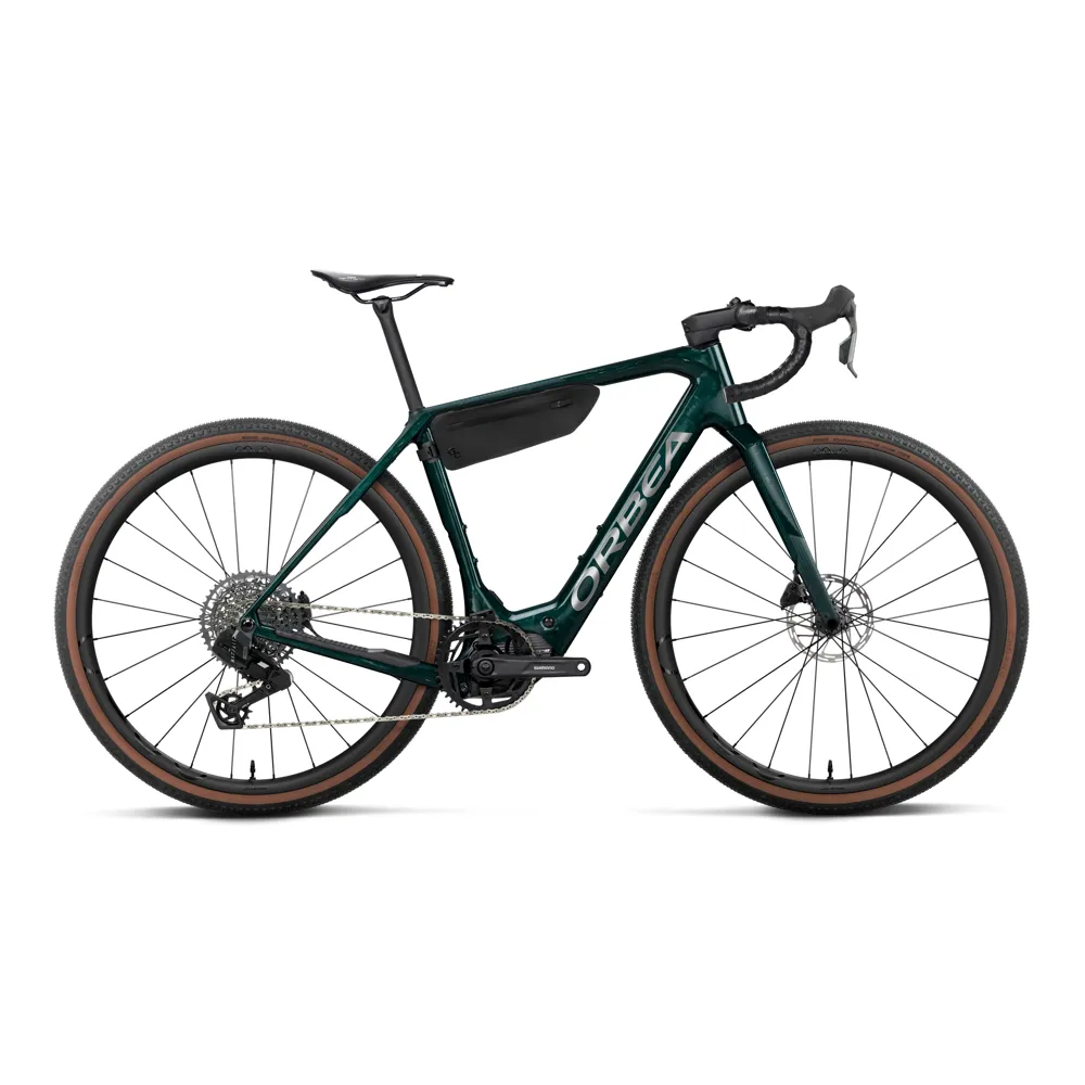 uPRISE Bikes Orbea Denna M31e 420Wh 2027 Electric Gravel Road Bike - Escape Green | Price match, 365 day returns, 18-Month Warranty, Finance Available & Free UK Delivery