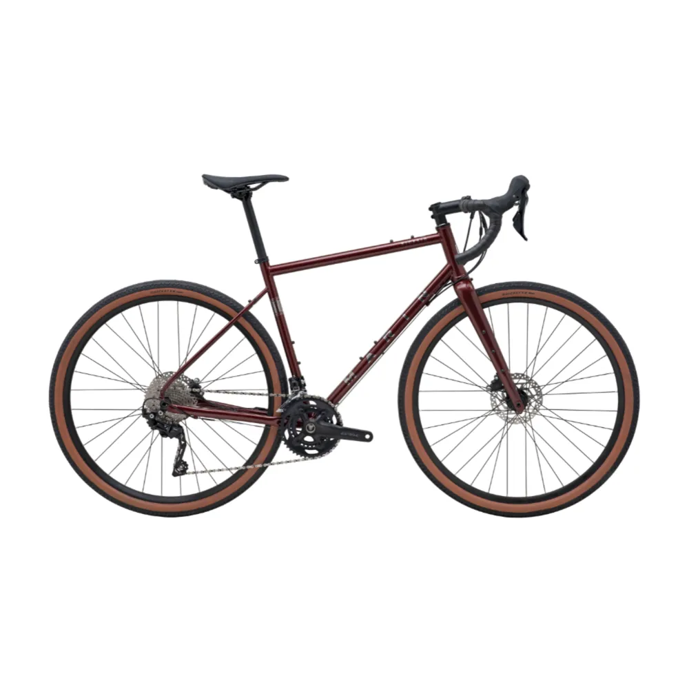 uPRISE Bikes Marin Nicasio 2 2025 Gravel Road Bike - Red | Price match, 365 day return s, 18-Month Warranty, Finance Available & Free UK Delivery