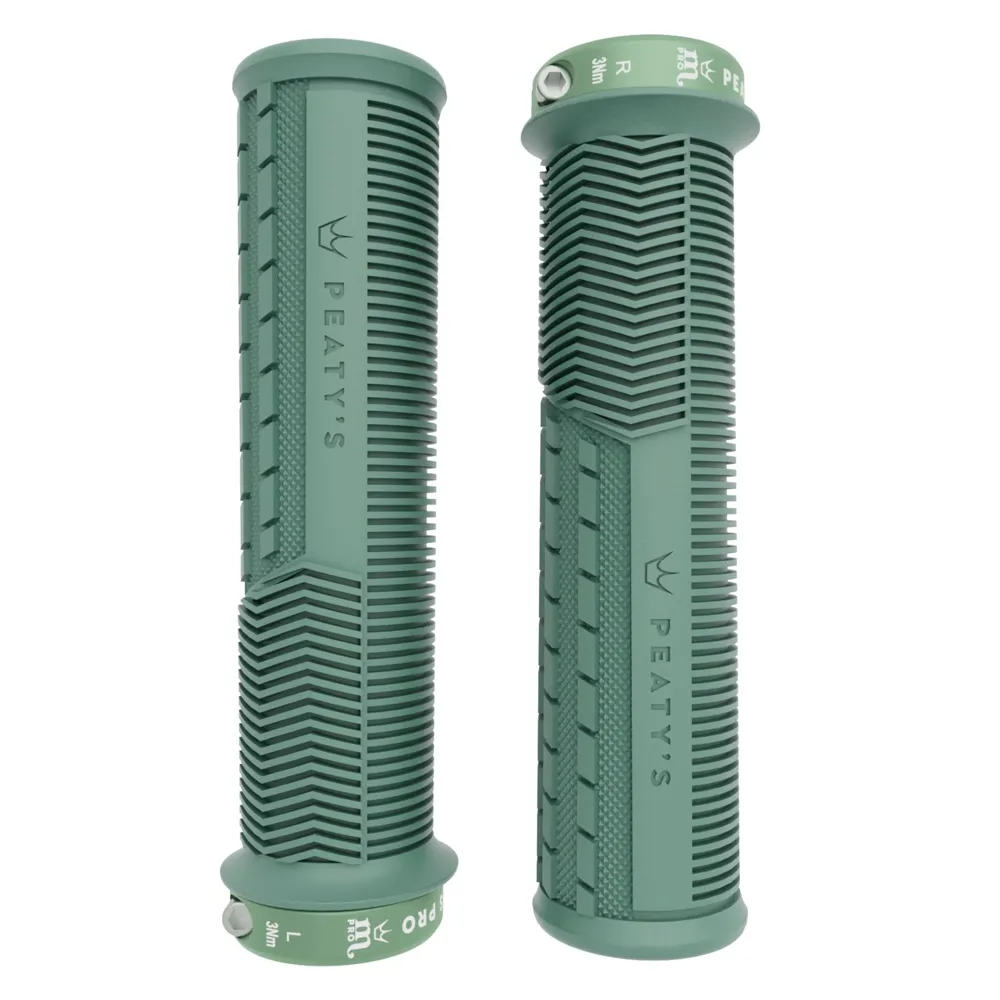 uPRISE Bikes Peatys Peaty's Monarch Pro Grip - Mushroom - Thick - Mint Green | Price match, 365 day returns, 18-Month Warranty, Finance Available & Free UK Delivery