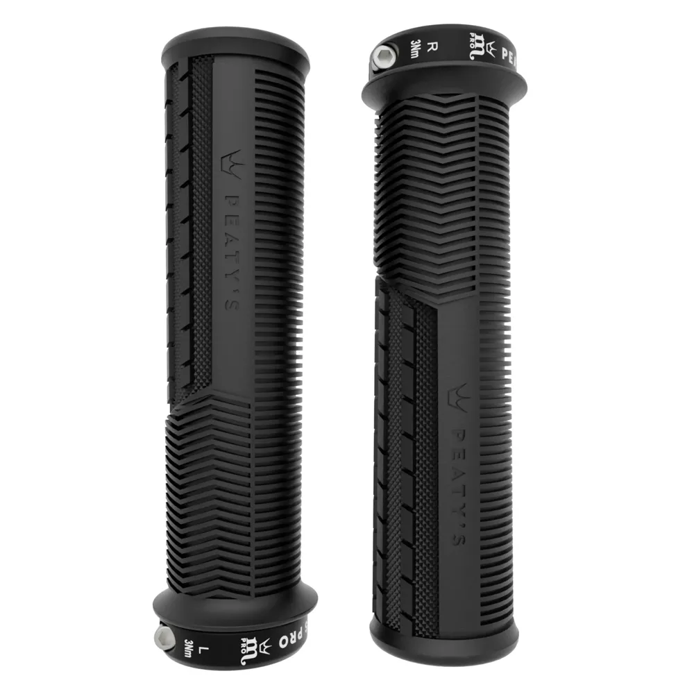 uPRISE Bikes Peatys Peaty's Monarch Pro Grip - Mushroom - Thin - Black | Price match, 365 day returns, 18-Month Warranty, Finance Available & Free UK Delivery