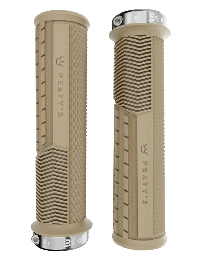 Peaty's Monarch Pro Grips - Knurl - Thick - Sage