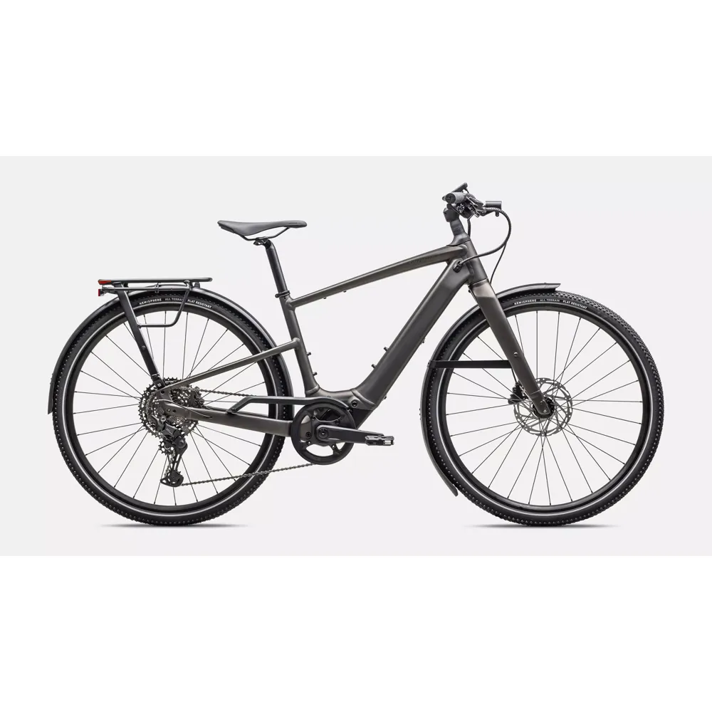uPRISE Bikes Specialized Turbo Vado SL 2 4.0 2025 Electric Hybrid Bike - Grey | Price match, 365 day return s, 18-Month Warranty, Finance Available & Free UK Delivery