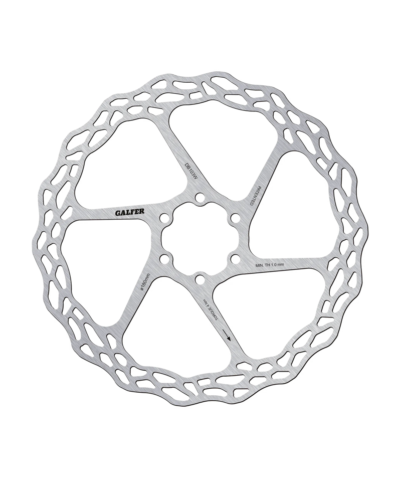 Galfer Wave Road Disc Rotor - 6 Bolt - 180 x 1.80mm