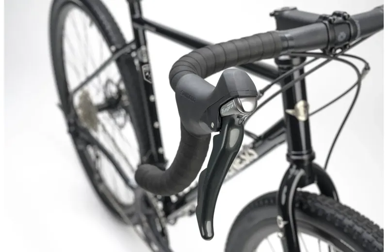 Genesis Croix De Fer 20 2025 Gravel Road Bike - Black-2