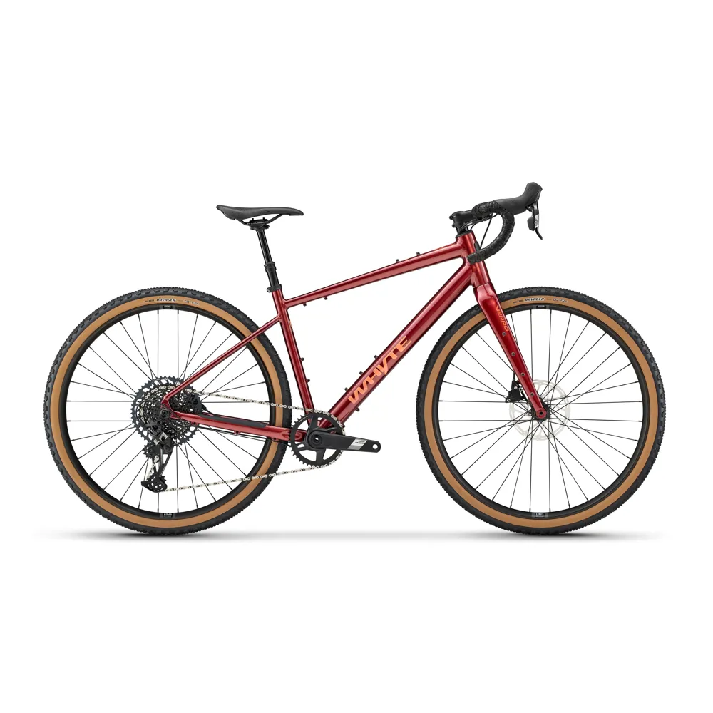 uPRISE Bikes Whyte Bikes Whyte Verro 2025 Gravel Road Bike - Burnt Red | Price match, 365 day return s, 18-Month Warranty, Finance Available & Free UK Delivery