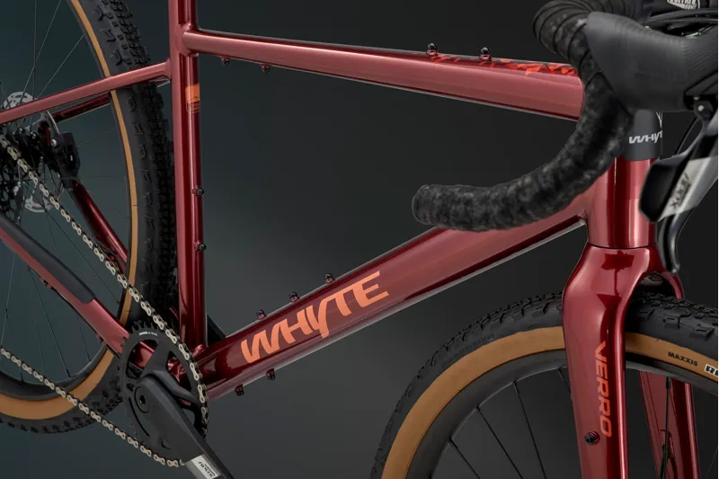 Whyte Verro 2025 Gravel Road Bike - Burnt Red-8