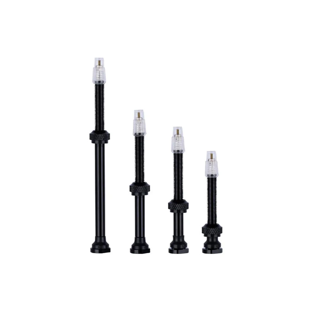 uPRISE Bikes Vision Tubeless Valves - Black | Price match, 365 day returns, 18-Month Warranty, Finance Available & Free UK Delivery