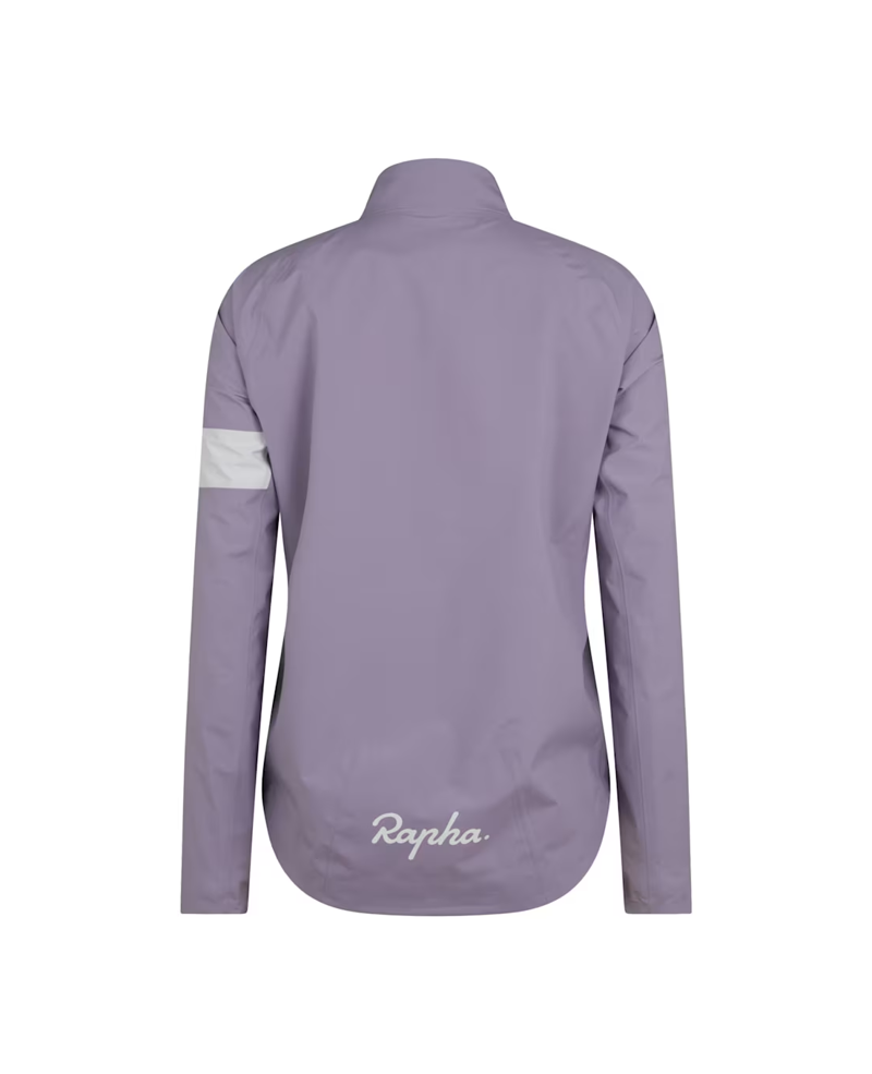 Rapha Core Women's Waterproof Rain Jacket III - Lilac Grey/White-1