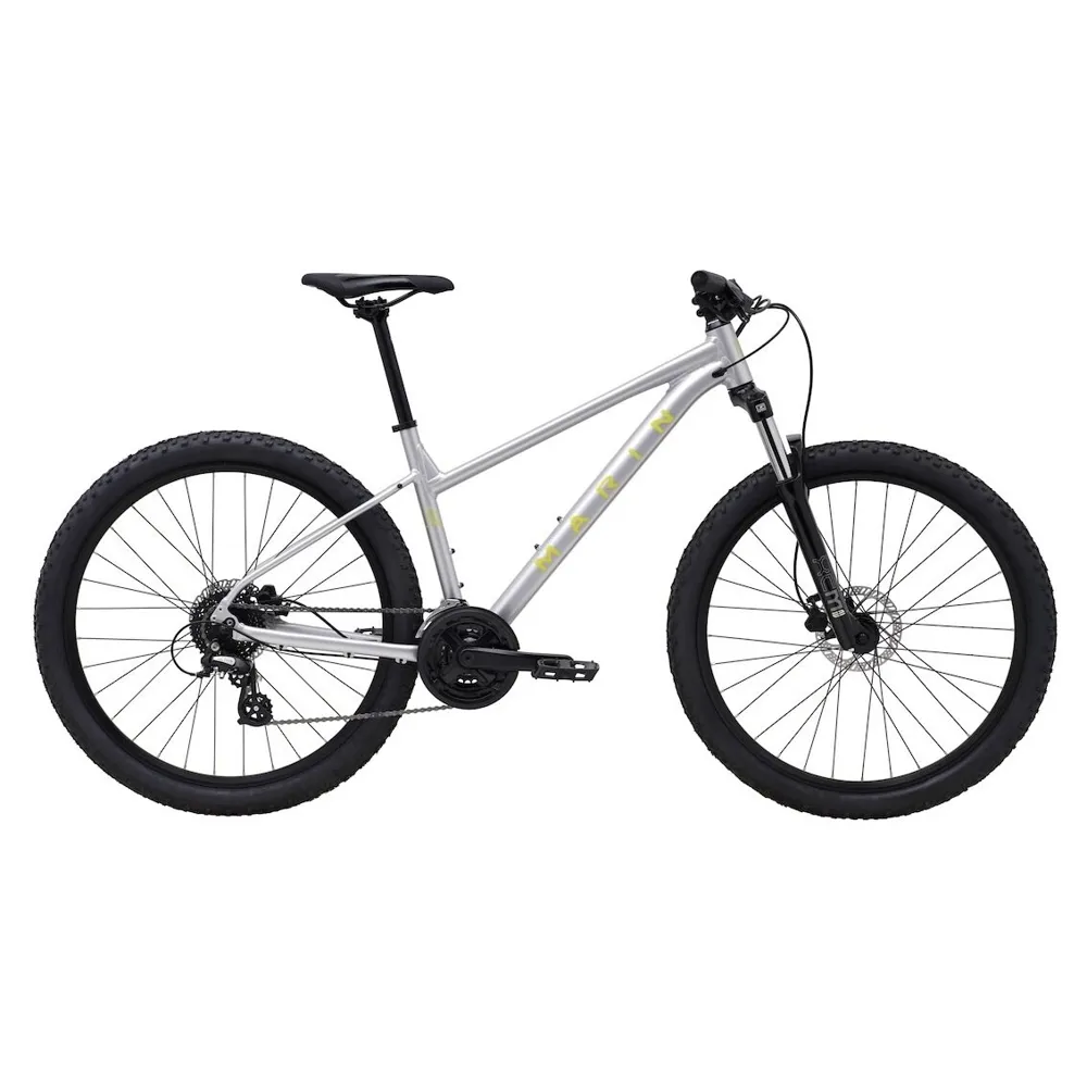 uPRISE Bikes Marin Wildcat Trail 2 27.5 inch Women's 2025 Hardtail MTB - Silver | Price match, 365 day return s, 18-Month Warranty, Finance Available & Free UK Delivery