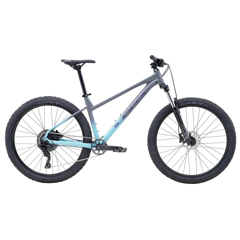 uPRISE Bikes Marin Wildcat Trail 3 27.5 inch Women's 2025 Hardtail MTB - Blue/Grey | Price match, 365 day return s, 18-Month Warranty, Finance Available & Free UK Delivery