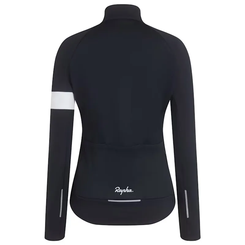 Rapha Core Women's Winter Jacket - Black/White-1