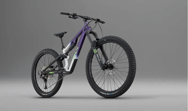 Whyte  Sythe 27 2027 Junior Full Suspension Mountain Bike - Shrinking Violet-1