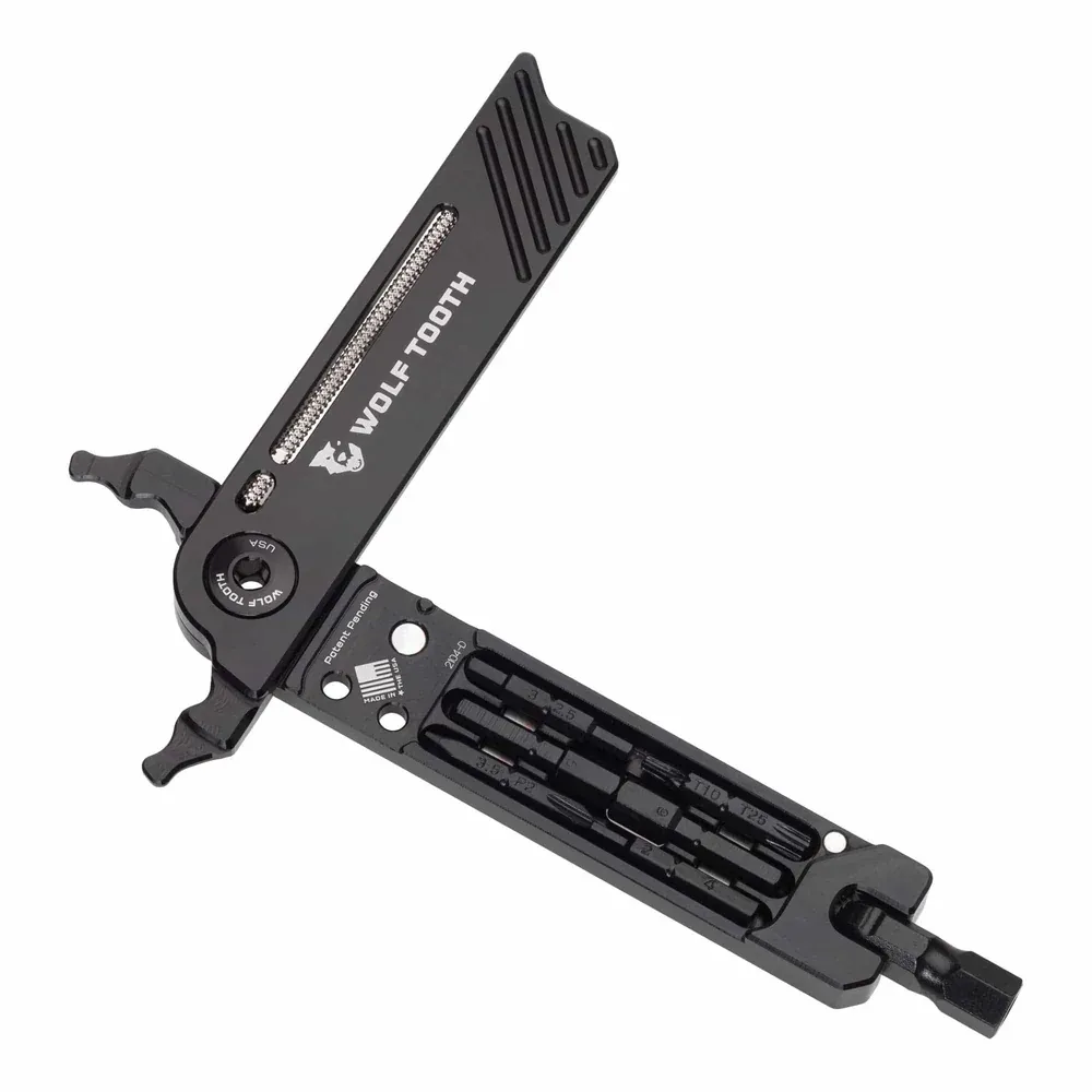 uPRISE Bikes Wolf Tooth 8-Bit Pack Pliers 17 Functions Multitool - Black | Price match, 365 day return s, 18-Month Warranty, Finance Available & Free UK Delivery