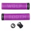 Wolf Tooth Echo Colour Lock-On Grips - Purple/Black