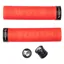 Wolf Tooth Echo Colour Lock-On Grips - Red/Black
